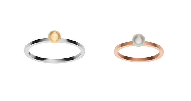 Perlen-Ringe von Sophie Bille Brahe